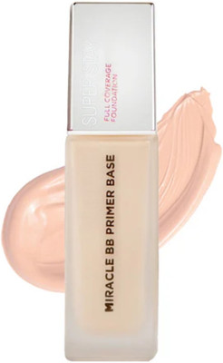 Your Beauty Super Stay Full Coverage Miracle BB Primer Base  Foundation(Shade 02: SOFT IVORY, 30 ml)