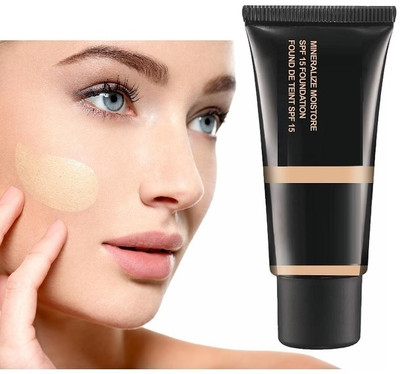 Herrlich PROFESSIONAL HIGH COVERAGE TUBE FOUNDATION BEST WATERPROOF FORMULA Foundation(BEIGE, 50 ml)