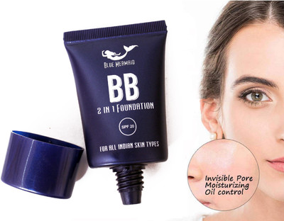 BLUEMERMAID Liquid Foundation Moisturizer Nourishing ull Coverage Oil Control Foundation(natural beige, 30 ml)