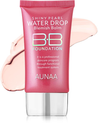 AUNAA BEAUTY Shiny Pearl Water Drop Blemish Balm BB  Foundation(shade-03, 40 ml)