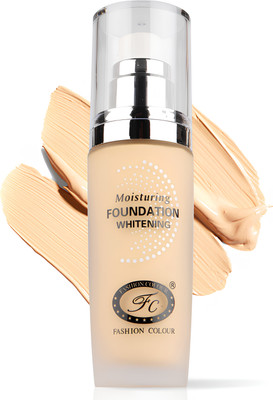 FASHION COLOUR Moisturing Lightweight Longwearing  Foundation(101 Extreme Fairness, 40 ml)