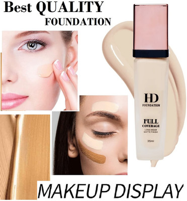 USBK ALL-DAY WEAR MORE COVERAGE, MORE GLOW Foundation(Beige, 35 ml)