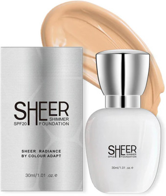 Your Beauty Sheer Shimmer Foundation SPF 20 Foundation(Shade 03: NATURAL BEIGE, 30 ml)