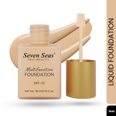 Seven Seas Multi function Perfect Tient Foundation | Oil Free and Long Lasting Foundation(Skin, 30 ml)