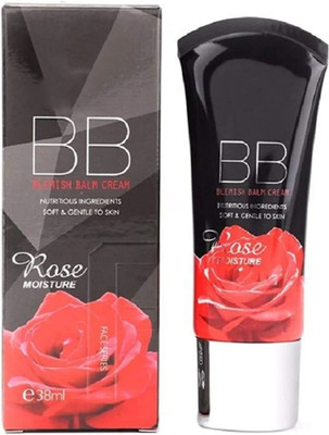 Vyomiris Long-lasting makeup without fade off best bb rose cream Foundation(ivory, 38 ml)