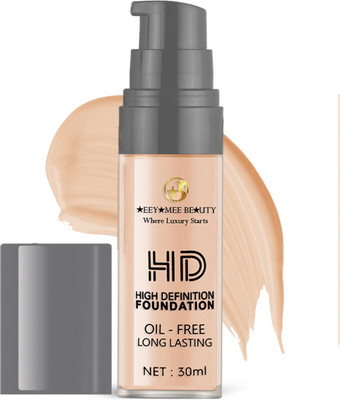 adbeni Radiant Glow HD Foundation SPF 15 | Buildable Coverage for Flawless Complexion Foundation(NC25, 30 ml)