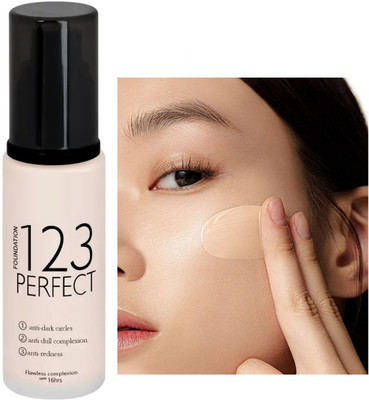 FLORERO FLAWLESS FINISH PERFECT FOUNDATION BASE FOUNDATION Foundation(IVORY, 30 ml)