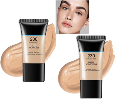 Emijun Foundation for Normal to Oily Skin - Flawless All-Day COMBO Foundation(HONEY BEIGE, 36 ml)