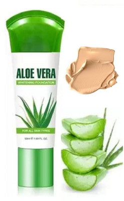 Luipui MATTE SOFT ALOEVERA WHITENING FOUNDATION PACK OF (01 SHADES) Foundation(BEIGE, 50 ml)