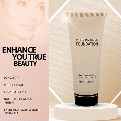 THTC Blendable Foundation with Medium Coverage Foundation(Beige, 60 ml)