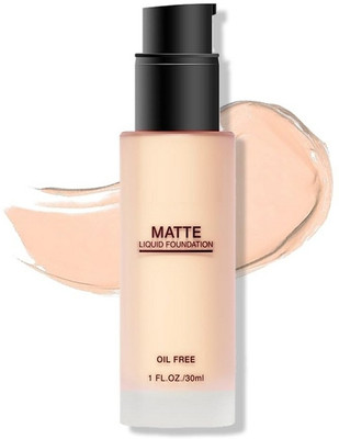 GFSU - GO FOR SOMETHING UNIQUE Matte Liquid Foundation - Oil-Free Beauty with SPF 15 Sun Protection Foundation(IVORY, 30 ml)