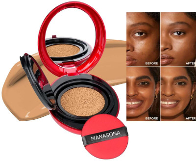 manasona Women Foundation, 72Hrs Long Lasting, Satin Finish, Full Coverage Foundation(Beige, 18 g)