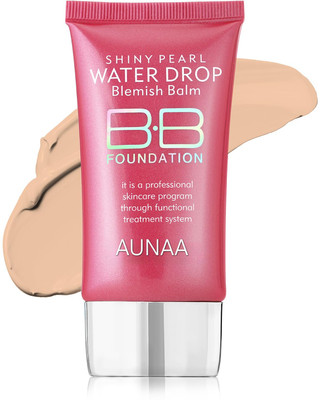 AUNAA BEAUTY Shiny Pearl Water Drop Blemish Balm BB  Foundation(shade-04, 40 ml)