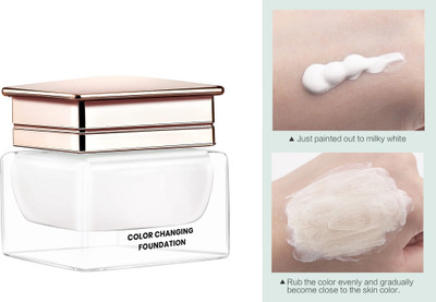 ADJD Color Changing Foundation Water proof Satin Finish  Foundation(White, 25 g)