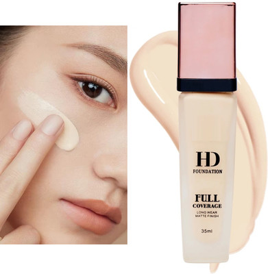SEUNG NEW HD FOUNDATION WITH MATTE FINISH TOUCH Foundation(IVORY, 35 ml)
