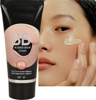 AEPRUY BB Cream Instant Spot Coverage Radiant Glow  Foundation(BEIGE, 60 ml)