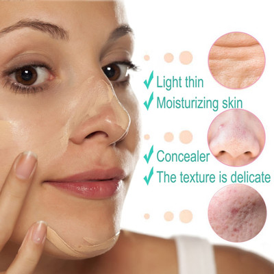 DARVING Matte Foundation Oil Control Super Coverage Smooth Application Foundation(BEIGE, 30 ml)