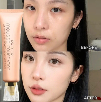 DARYUE Weightless Mousse Foundation oil Free Light Foundation(IVORY, 30 ml)