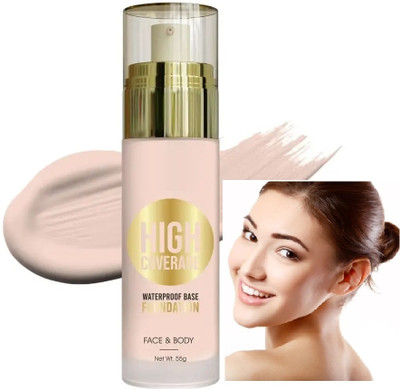 DARVING High Coverage Matte Effect Waterproof  Foundation(ivory, 55 g)