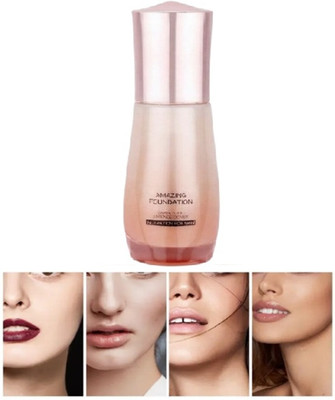 DARVING Invisible Finish LONG LASTING SUPER HD FULL COVERAGE FOUNDATION  Foundation(Beige, 60 ml)