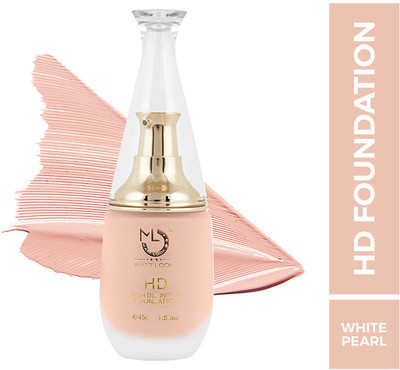 MATTLOOK High Definition Foundation FS-03-01 White Pearl Foundation(01 White Pearl, 45 g)