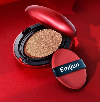 Emijun Ultra-Light Weight Long Lasting Foundation With Satin Glow Finish & FullCoverage Foundation(Ivory, 18 g)