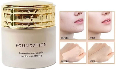 Arcanuy Liquid foundation cream for oily dry skin and refines pores Foundation(beige, 45 ml)