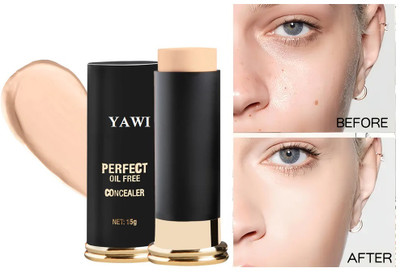 YAWI HIGH QUALITY Lightweight Buildable Coverage Face Matte Foundation Stick Foundation(Natural Begie, 15 g)