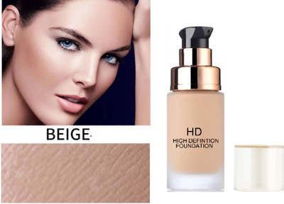 FRAILENO long lasting High Coverage Waterproof Base Matte Foundation(BEIGE, 60 ml)