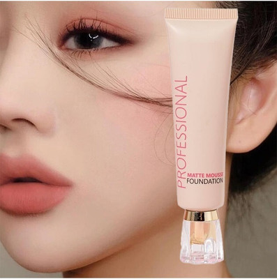 FLORERO Mineral Mousse oil Free Light Foundation(BEIGE, 30 ml)