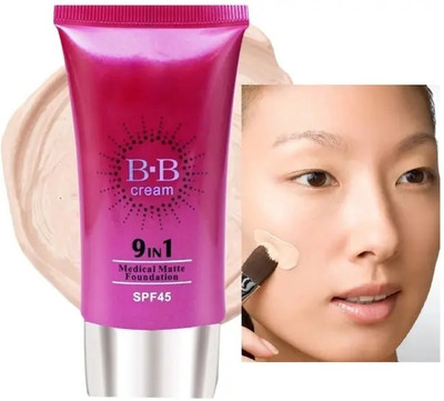 THTC High Coverage 24-Hour Wear Mattifying Foundation(NATURAL, 50 ml)