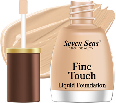 Seven Seas Fine Touch Liquid  Foundation(Natural, 12 ml)