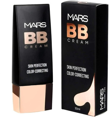 MARS Lightweight Foundation with BB Cream Formula for Daily Use | Blendable BB Cream Foundation(TAN-04, 30 ml)