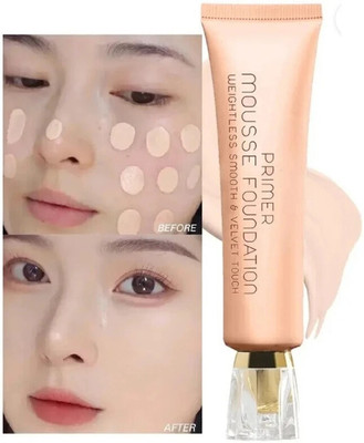 DARYUE primer mousse  Foundation(IVORY, 30 ml)