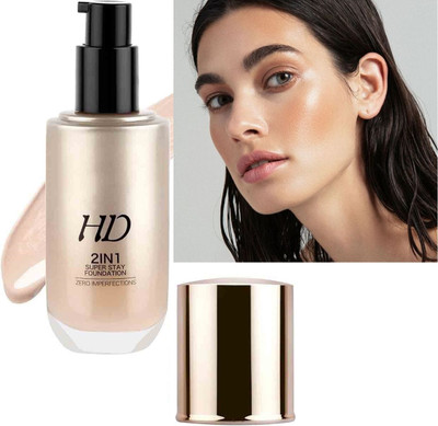 REIMICHI HD LONG LASTING SUPER FULL COVERAGE FOUNDATION Foundation(BEIGE, 60 ml)