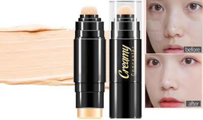 AFARAXIA Smudge Proof Rollon Panstick Matte Finish Formula  Foundation(ivory, 12 g)