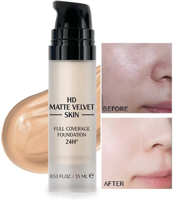 GFSU - GO FOR SOMETHING UNIQUE Mattifying Velvet Skin  Foundation(beige, 15 ml)