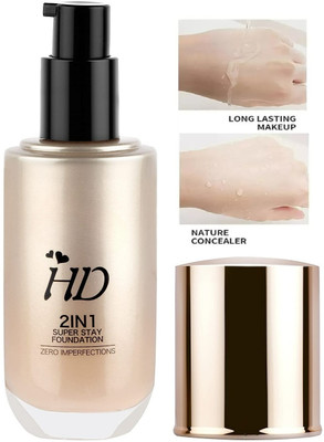 DARYUE PRO COVERAGE HD FOUNDATION  Foundation(BEIGE, 60 ml)