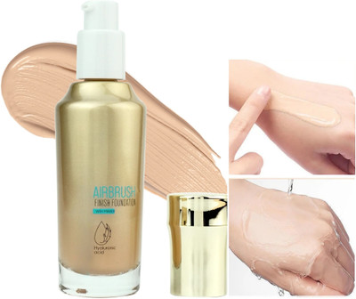 Yuency Lightweight Airbrush Foundation Non-cakey with All-Day Coverage  Foundation(GOLD, 55 ml)