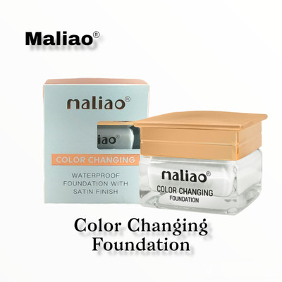 maliao Color Changing Waterproof Foundation With Satin Finish* Foundation(Beige, 30 ml)
