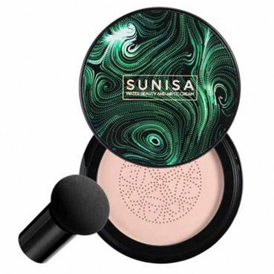 sunisa Matte Finish Cushion Foundation with Waterproof and Oil Control Benefits Foundation(Ivory, 20 ml)