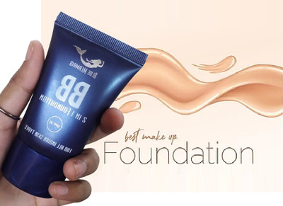 BLUEMERMAID FULL COVERAGE MATTE CREAMY BB TUBE FOUNDATION Foundation(IVORY, 30 ml)