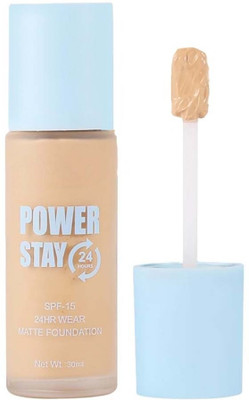 AEPRUY Power Stay Matte Foundation SPF 15 Foundation(Ivory, 30 ml)