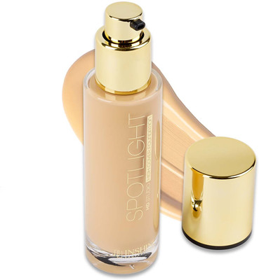 Inshine Spotlight HD Foundation | High Coverage | Matte Finish | Lightweight | Long Wear Foundation(803-NATURAL BUFF, 40 ml)