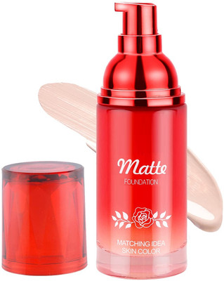 HUZURLU Hydrating Matte Mousse Foundation |Lightweight & Seamlessly Blendable  Foundation(beige, 60 ml)