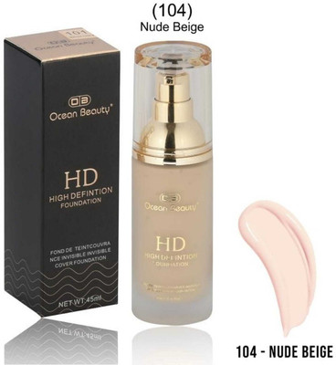 OB OCEAN BEAUTY Full Definition Matte Finish Dewy Mousse Base Hydrating Liquid Foundation Cream Foundation(Waterproof High Coverage HD Oily Dry BB CC All Dusky Dark Skin Type for 24 Hours, 45 ml) OB OCEAN BEAUTY Full Definition Matte Finish Dewy Mousse Base Hydrating Liquid Foundation Cream Foundation(Waterproof High Coverage HD Oily Dry BB CC All Dusky Dark Skin Type for 24 Hours, 45 ml)