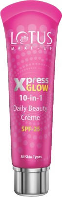 LOTUS MAKE - UP Xpressglow Daily Beauty Creme Bright Angel 15g Foundation(Pink, 15 g)