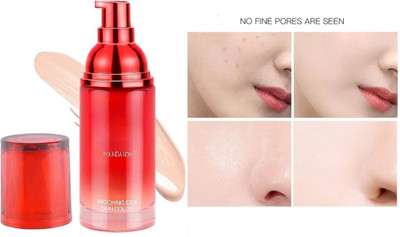 HUZURLU Hydrating Matte  Foundation(IVORY, 60 ml)
