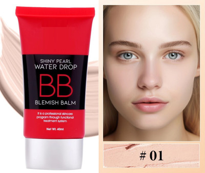 luzimaisa BB Cream|Instant Spot Coverage with SPF 30 Foundation(WHITE IVORY, 40 ml)
