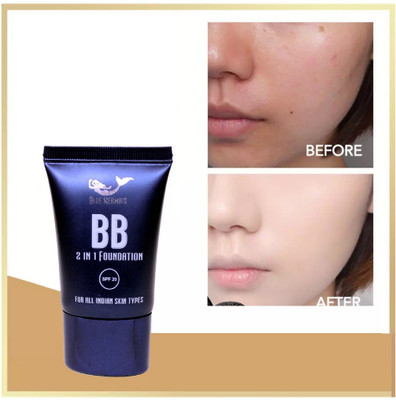 BLUEMERMAID FACE BEST LIQUID FOUNDATION MATTE FINISH WATERPROOF FORMULA Foundation(BEIGE, 30 ml)